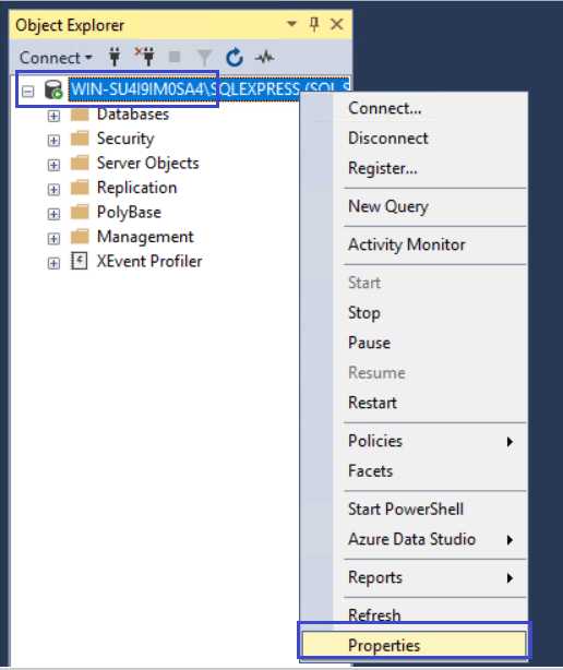 Использование T-SQL для включения учетной записи sa