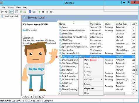 Проверка доступности сервера через SQL Server Management Studio