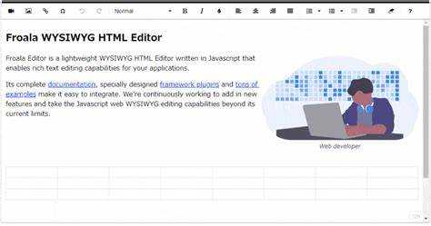 Какие возможности имеет html редактор wysiwyg