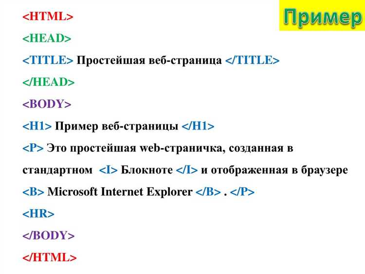 Как структурировать контент с помощью HTML для улучшения восприятия