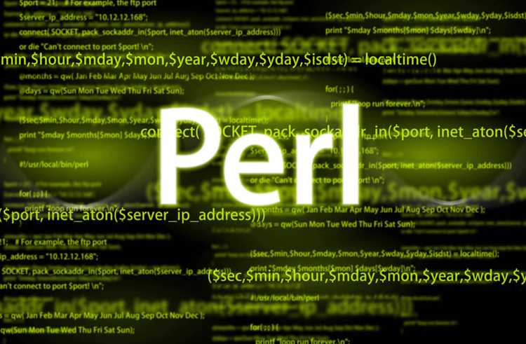 Настройка веб-сервера для запуска Perl
