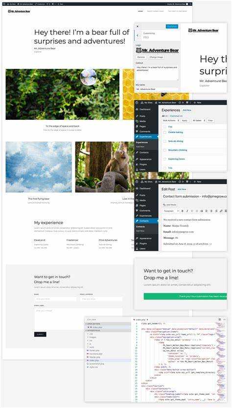 Подготовка HTML-шаблона для использования в WordPress