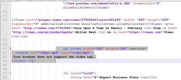 Особенности получения кода для встроенных YouTube видео