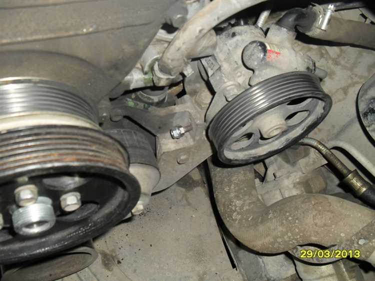 Шаги для установки нового ремня гидроусилителя