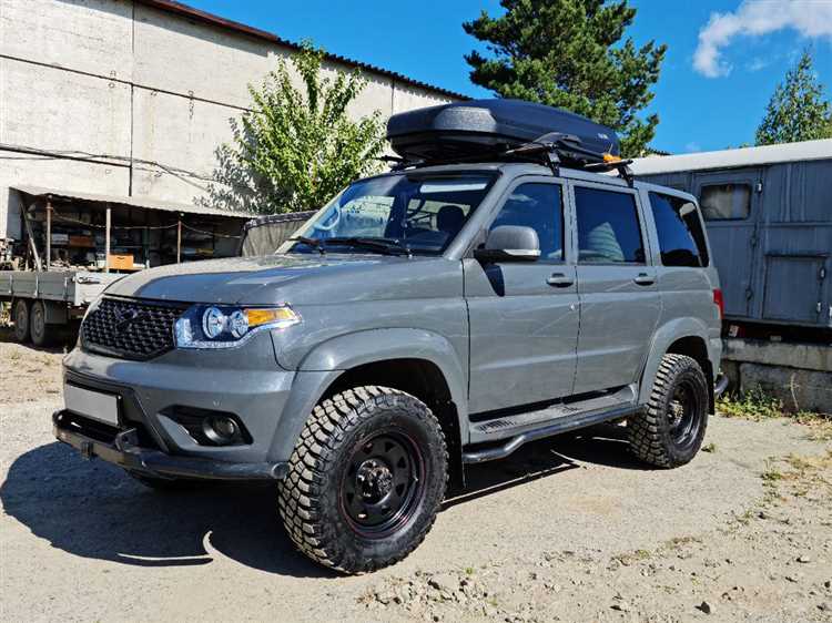 Порядок подъёма УАЗ Патриот до рабочей высоты