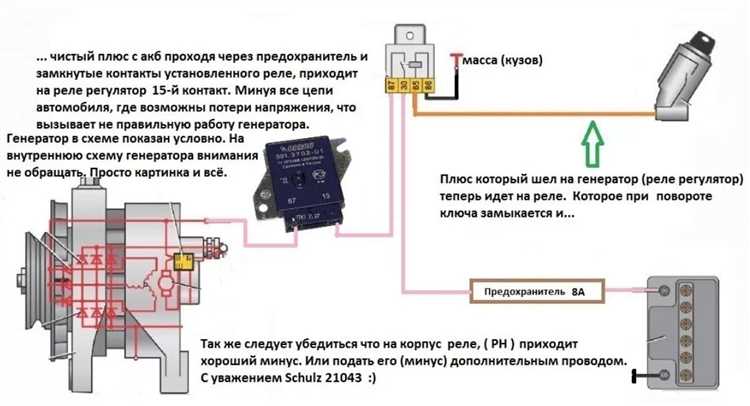 Подключение регулятора напряжения на УАЗ 402