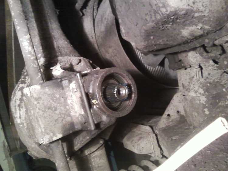 Порядок разборки чулка моста и извлечение полуосей