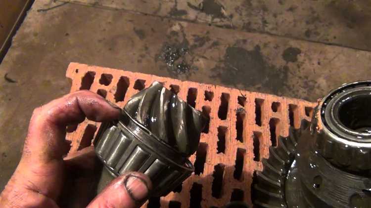 Осмотр и снятие шестерён главной пары