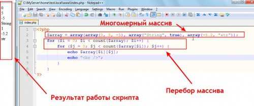 Использование синтаксиса короткого массива с ключами