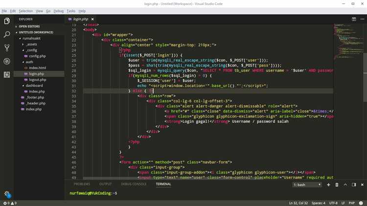 Как сделать авторизацию на сайте php mysql
