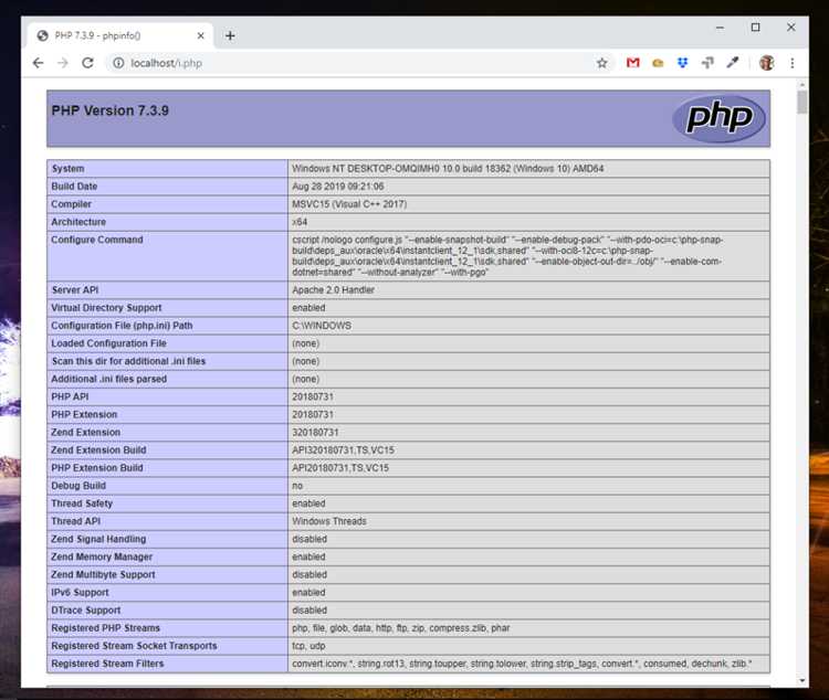 Как скачать PHP для Windows