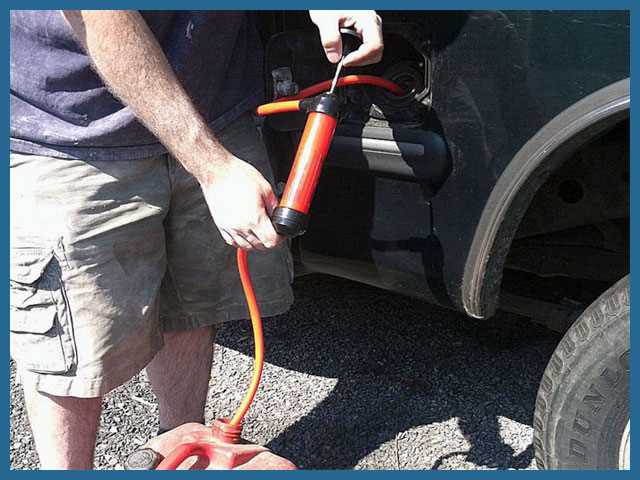 Как слить бензин из бака уаз патриот