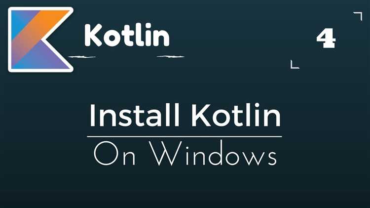 Как установить kotlin на windows