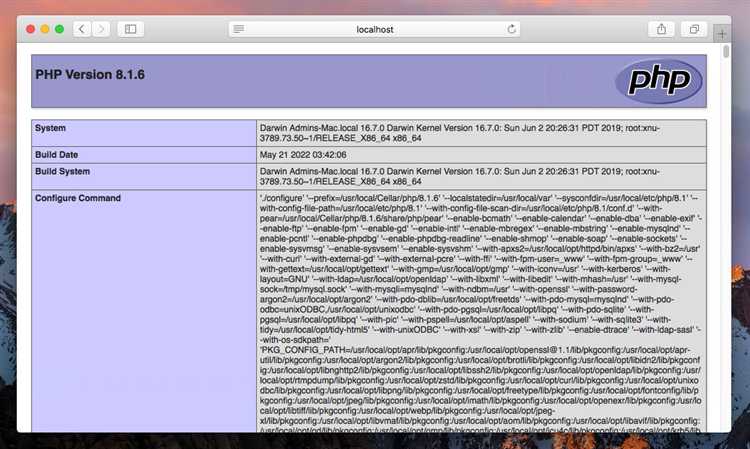 Отладка и решение проблем после установки PHP