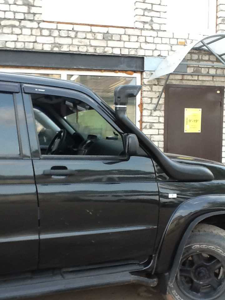 Установка воздухозаборника и герметизация стыков