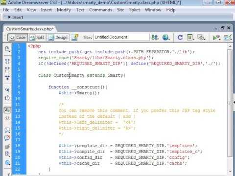 Как установить smarty php