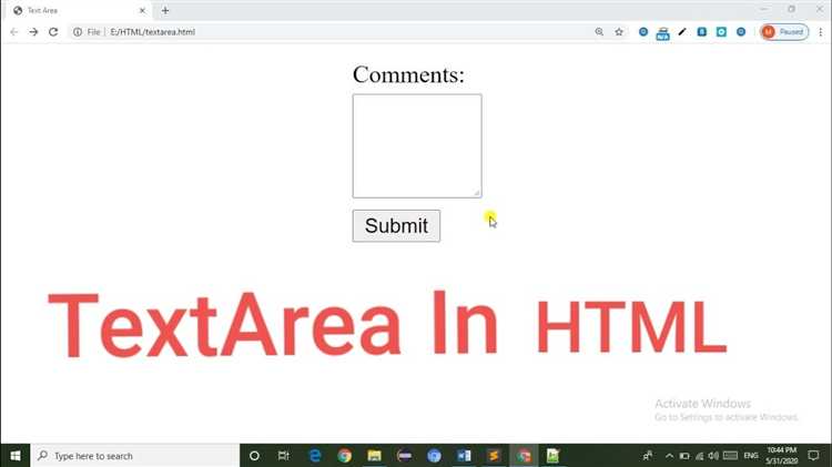 Обработка вставки HTML с учетом безопасности данных в textarea