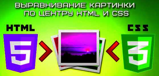 Как выровнять изображения по центру в контейнере
