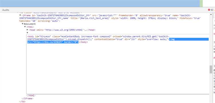 Как вставить html код в письмо gmail