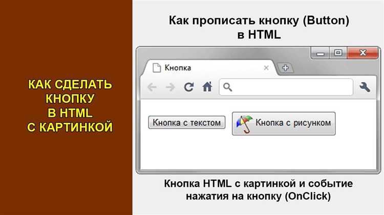Как создать кнопку с помощью тега
