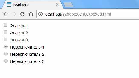 Управление состоянием чекбоксов с помощью JavaScript