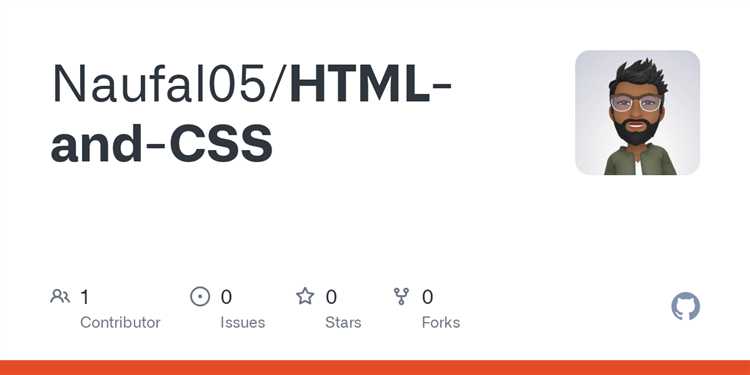 Добавление HTML и CSS файлов в репозиторий