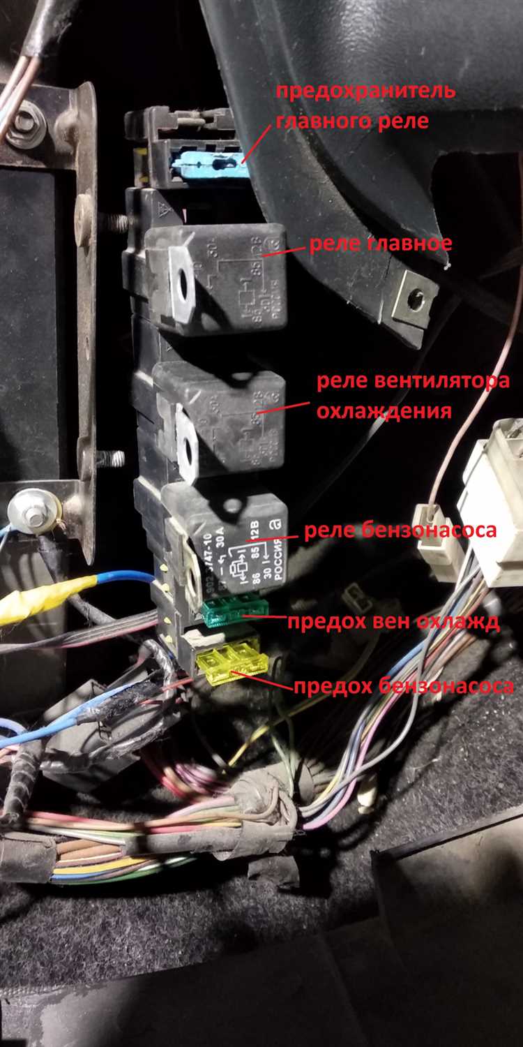 Схема подключения предохранителя бензонасоса на Ваз 2114