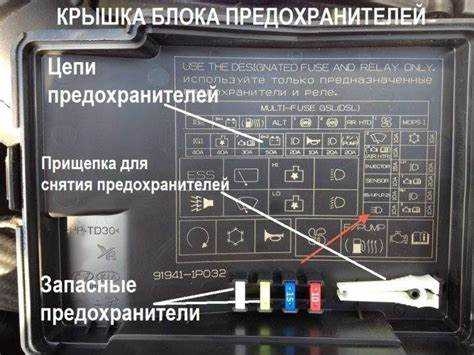 Поиск предохранителя печки в моторном отсеке