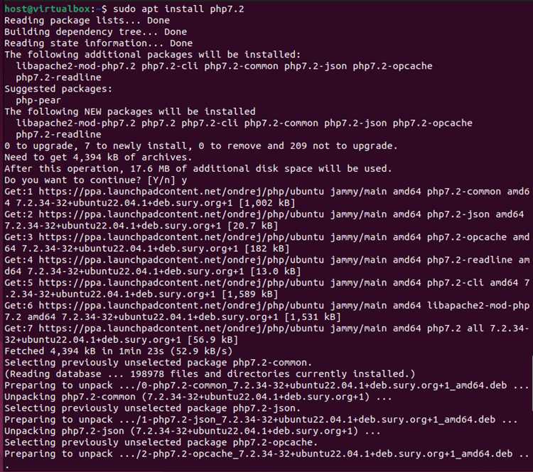 Переключение между версиями PHP с использованием update-alternatives