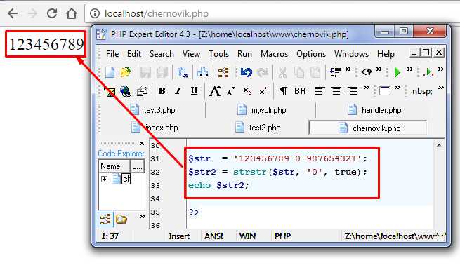 Что учитывать при поиске Unicode-строк с mb_strpos()