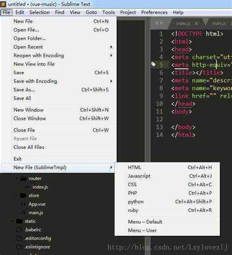 Установка плагинов для работы с PHP в Sublime Text