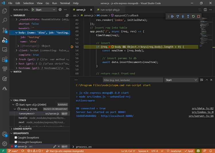 Настройка горячих клавиш для ускорения разработки JavaScript