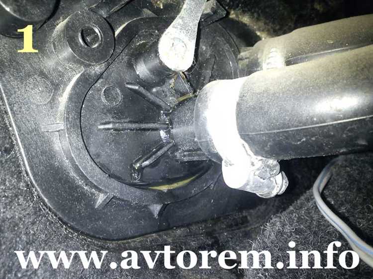Подготовка автомобиля для работы с краном печки