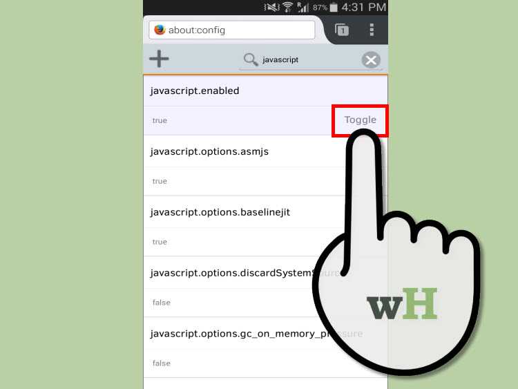 Как подключить JavaScript на Android через Яндекс