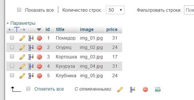 Выполнение запросов и обработка результатов в PHP