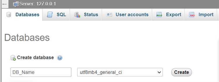 Проверка правильности конфигурации phpMyAdmin