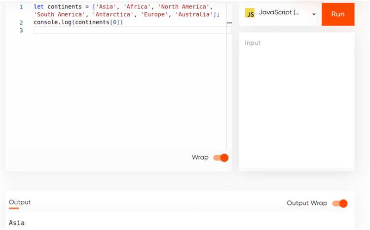 Как получить последний элемент массива javascript