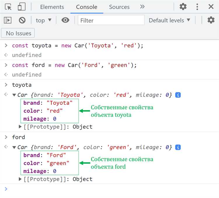Использование метода Object.entries() для проверки объекта