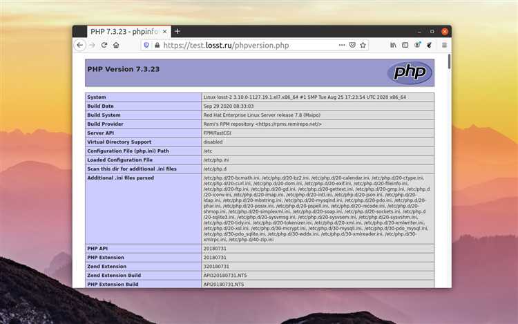 Создание тестового PHP-файла для проверки выполнения кода