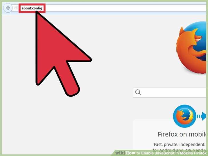 Как включить JavaScript в Firefox