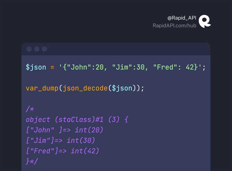 Как вывести json в php
