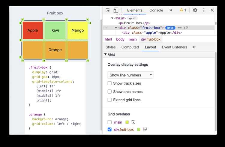 Динамическое создание сетки с помощью JavaScript