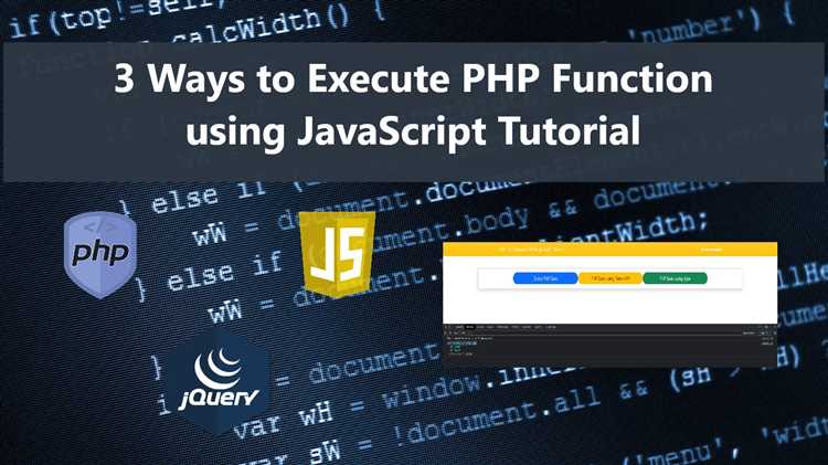 Можно ли вызвать JavaScript напрямую из PHP: разбор различий клиентской и серверной частей