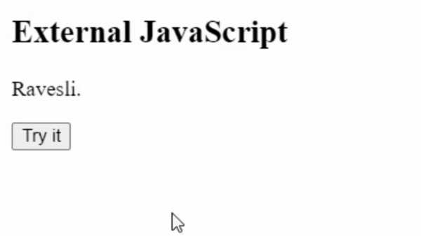 Как вызвать javascript из html
