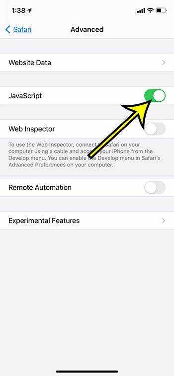 Как проверить, работает ли JavaScript в Safari