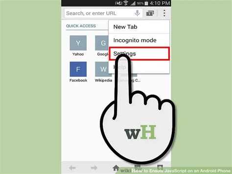 Что делать, если JavaScript не работает в браузере на Android