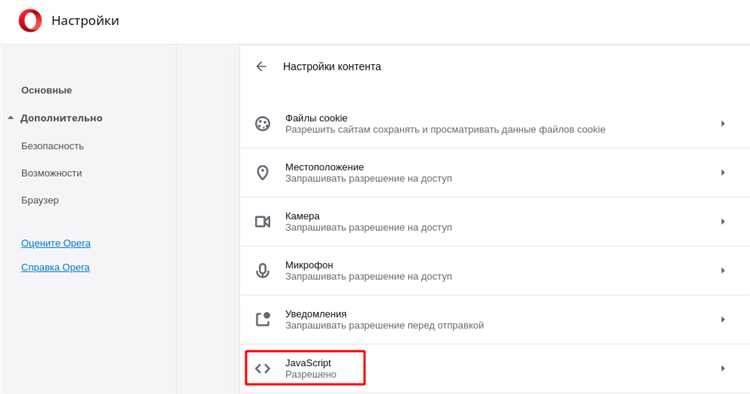 Что делать, если JavaScript не работает после включения