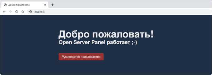 Где найти Adminer в директории OpenServer