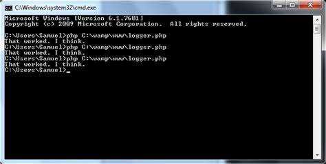 Как запустить php скрипт