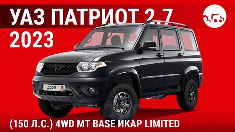 Цены на УАЗ Патриот с разными комплектациями в 2025 году